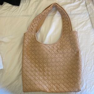 Madewell nude hobo bag
